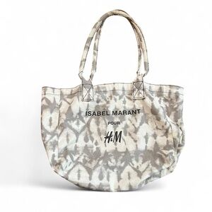 Isabel Marant pour H&M HM boho tie dye tote bag
